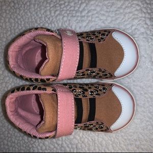 Spotted Leopard high top sneakers